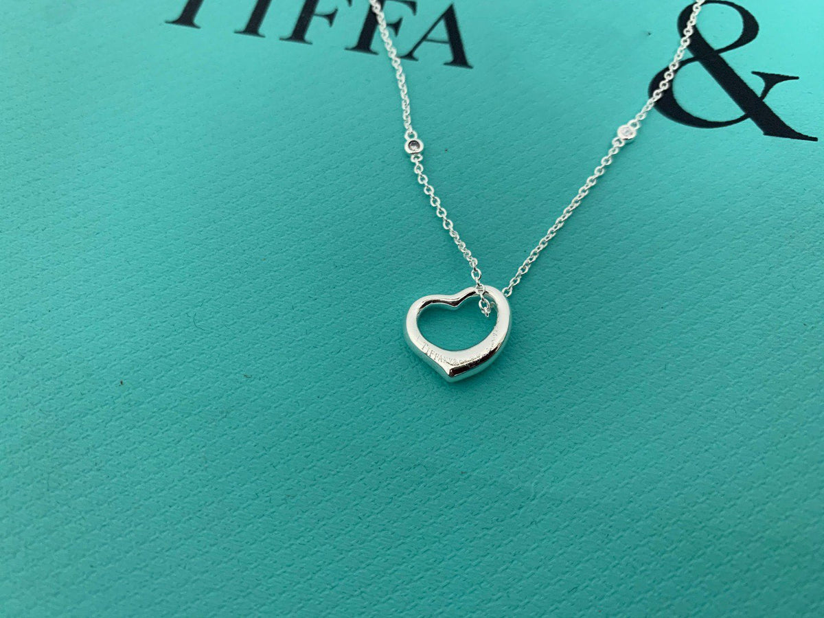 [Resenly Jewelry]HEART NECKLACE PENDANT STERLING
