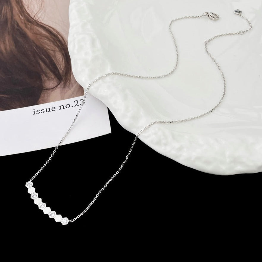 [Resenly Jewelry]BEE MY LOVE DIAMOND NECKLACE