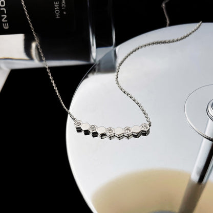[Resenly Jewelry]BEE MY LOVE DIAMOND NECKLACE