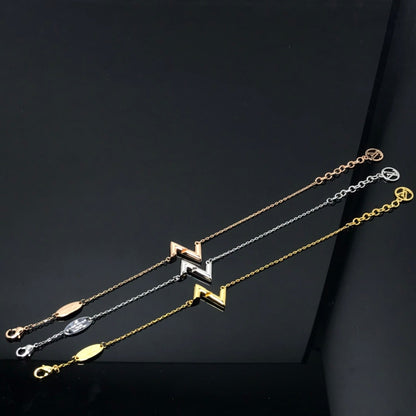 [Resenly Jewelry]VOLT LV LOGO BRACELET