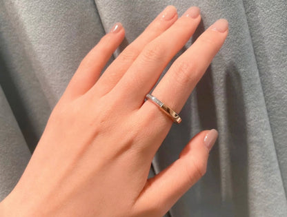 [Resenly Jewelry]LOCK DIAMOND RING