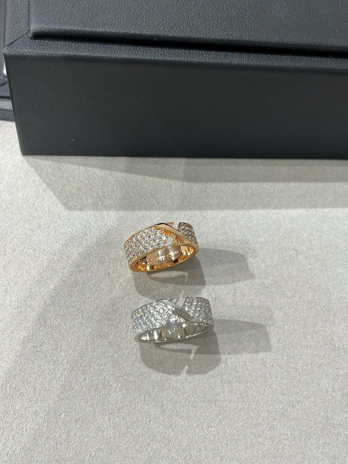[Resenly Jewelry]LIENS EVIDENCE  DIAMOND PAVED RING