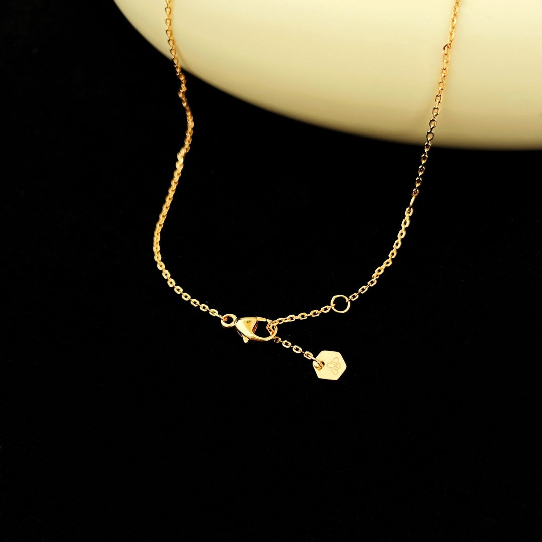 [Resenly Jewelry]BEE MINI PEDANT DIAMOND NECKLACE