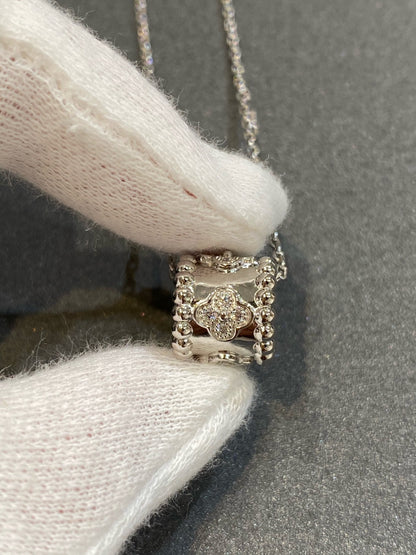 [Resenly Jewelry]PERLEE PEDANT SIVLER DIAMOND NECKLACE