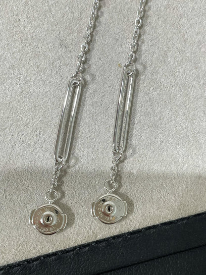 [Resenly Jewelry]CHAINE CHAOS DIAMOND DROP EARRINGS