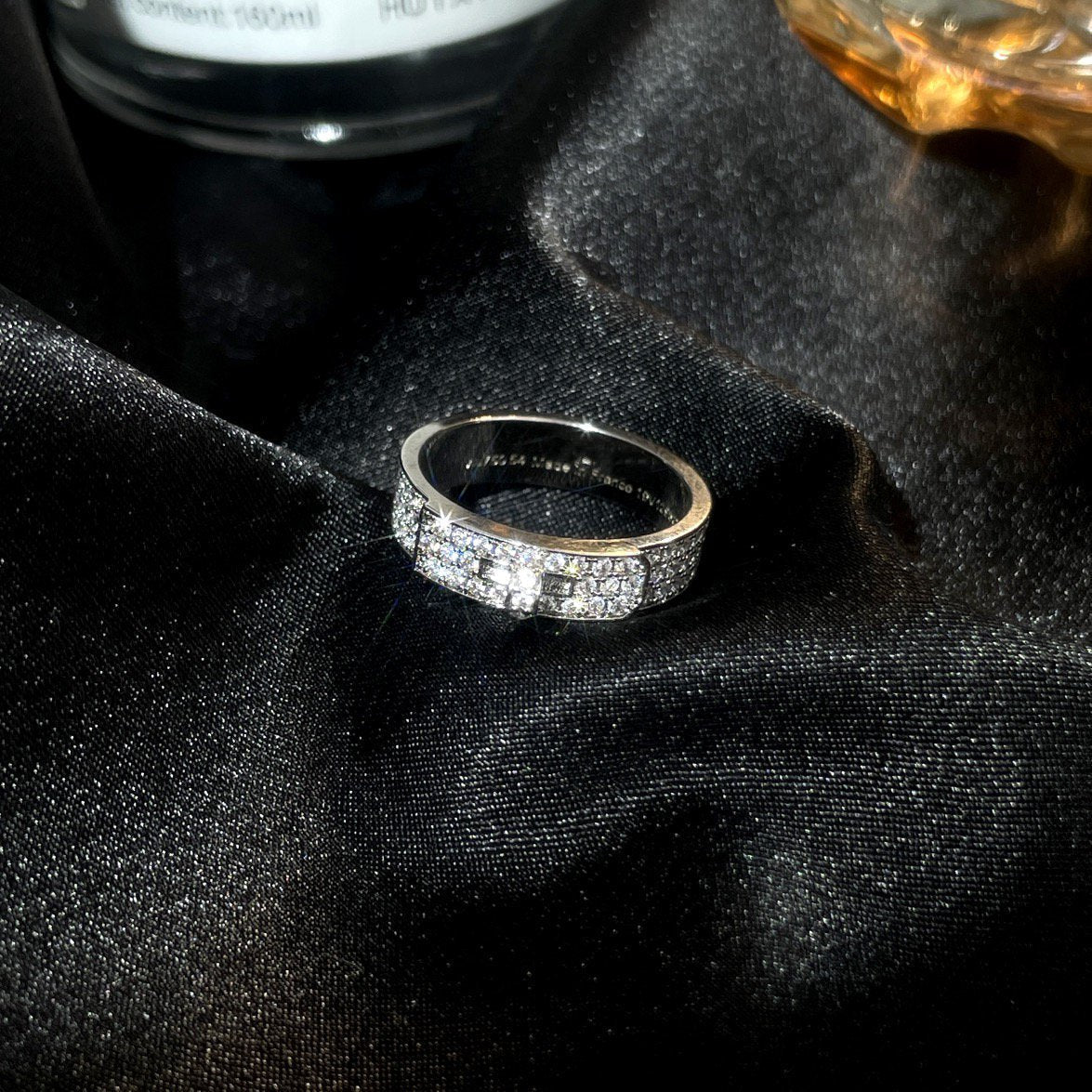 [Resenly Jewelry]KELLY SILVER DIAMOND RING