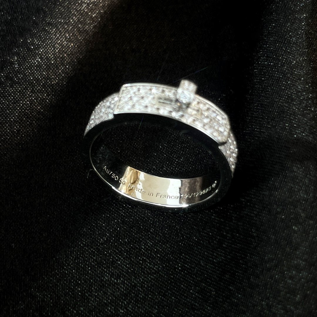 [Resenly Jewelry]KELLY SILVER DIAMOND RING
