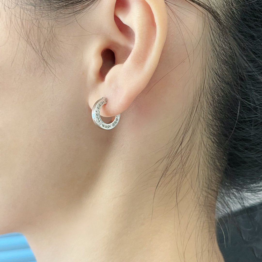 [Resenly Jewelry]LOVE DIAMOND EARRINGS