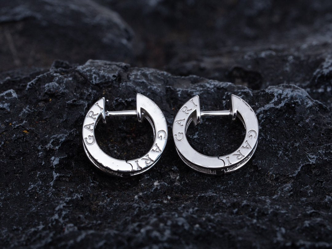 [Resenly Jewelry]ZERO 1 MINI SILVER DIAMOND EARRINGS