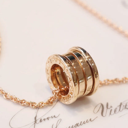 [Resenly Jewelry]ZERO 1 PINK GOLD NECKLACE