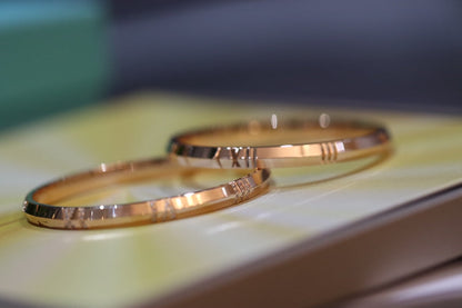 [Resenly Jewelry]ATLAS X PINK GOLD BRACELET