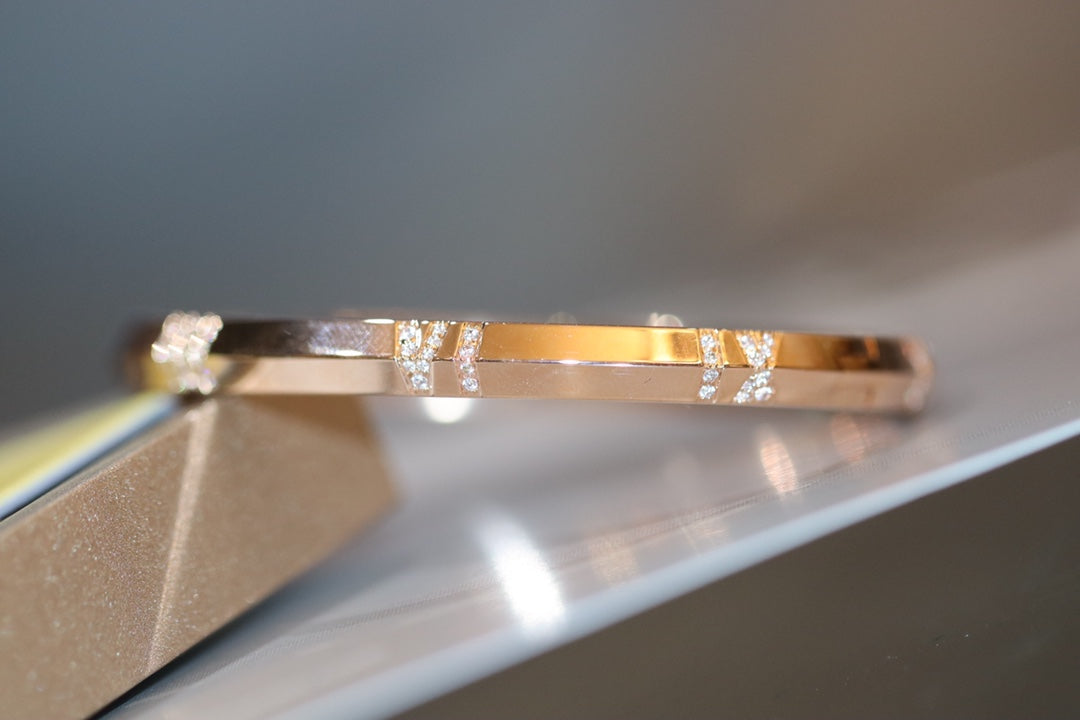 [Resenly Jewelry]ATLAS X PINK GOLD BRACELET