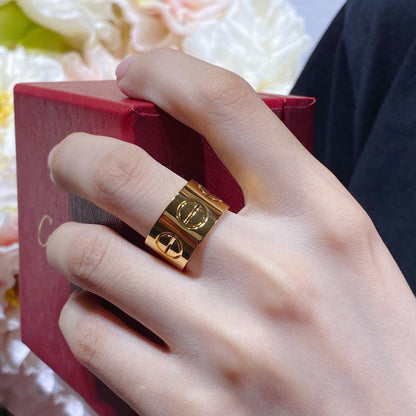 [Resenly Jewelry]LOVE 11MM LARGE RING