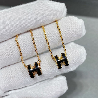 [Resenly Jewelry]MINI POP H NECKLACE