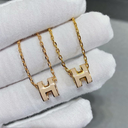 [Resenly Jewelry]MINI POP H NECKLACE