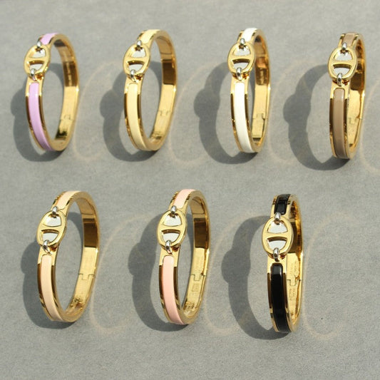 [Resenly Jewelry]CLIC CHAINE GOLD BRACELET