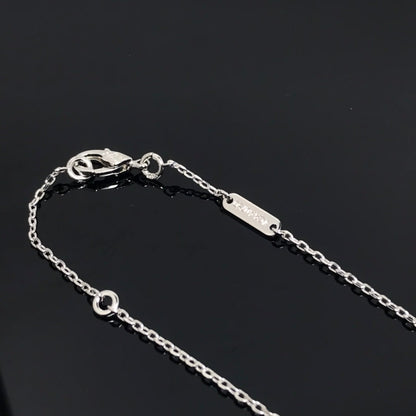 [Resenly Jewelry]CLOVER PIETERSITE SILVER LONG NECKLACE