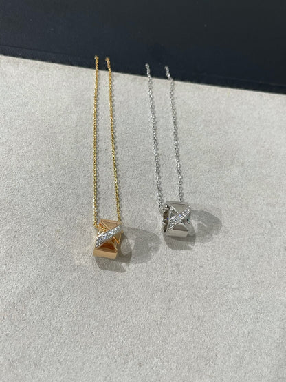 [Resenly Jewelry]LIENS EVIDENCE DIAMOND NECKLACE