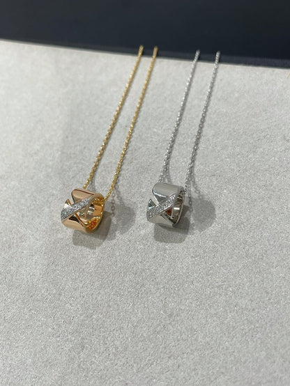 [Resenly Jewelry]LIENS EVIDENCE DIAMOND NECKLACE