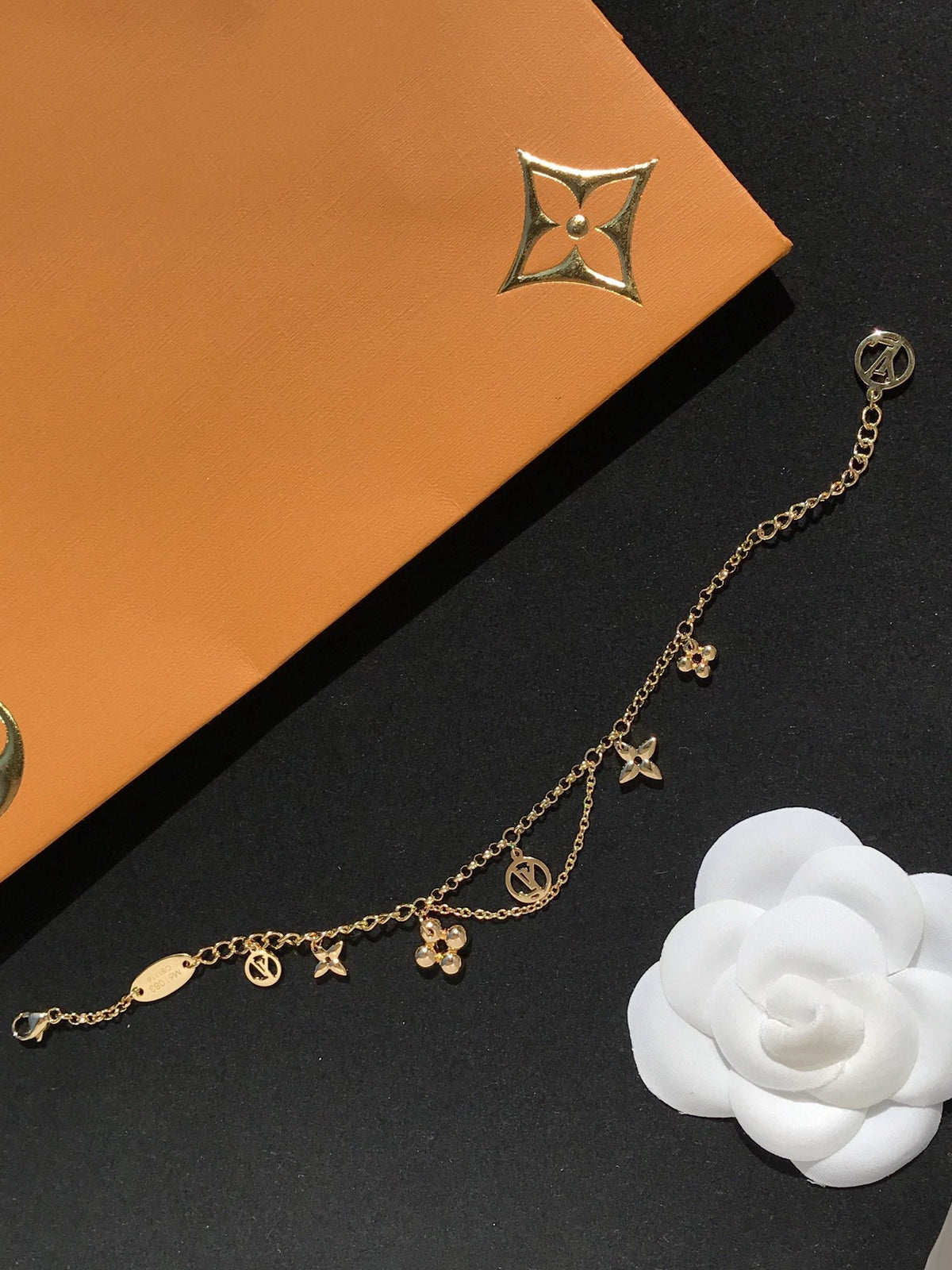 [Resenly Jewelry]BLOOMING PINK GOLD MOP BRACELET