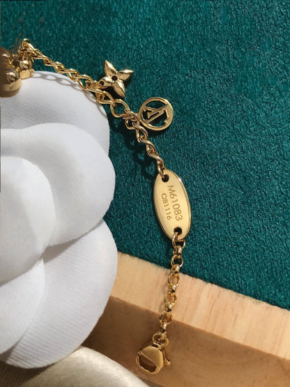 [Resenly Jewelry]BLOOMING PINK GOLD MOP BRACELET