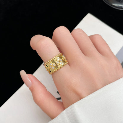 [Resenly Jewelry]PERLEE DIAMOND LARGE RING
