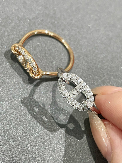 [Resenly Jewelry]RONDE SMALL DIAMOND RING