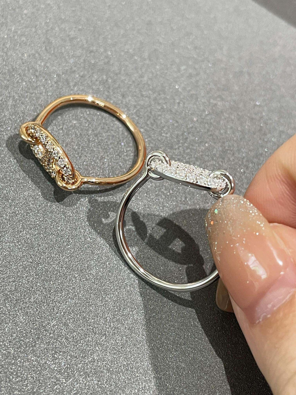 [Resenly Jewelry]RONDE SMALL DIAMOND RING