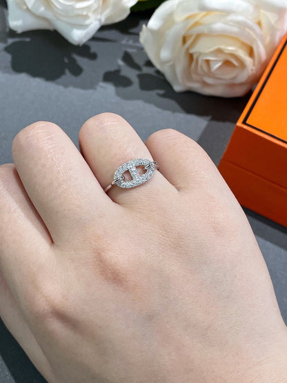 [Resenly Jewelry]RONDE SMALL DIAMOND RING