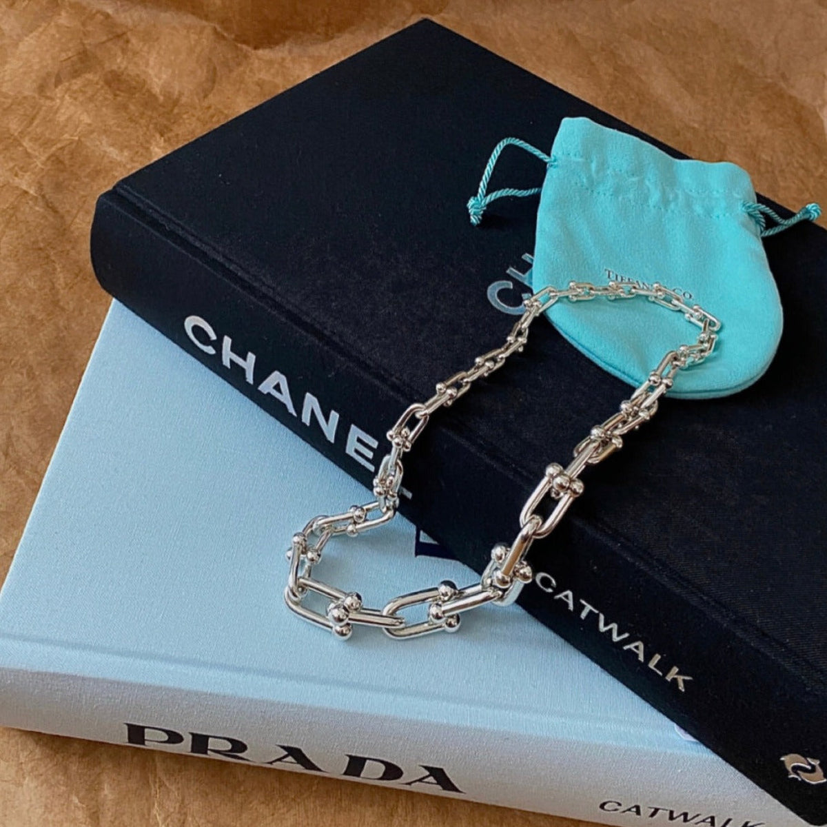 [Resenly Jewelry]HARDWEAR SILVER CHOKER