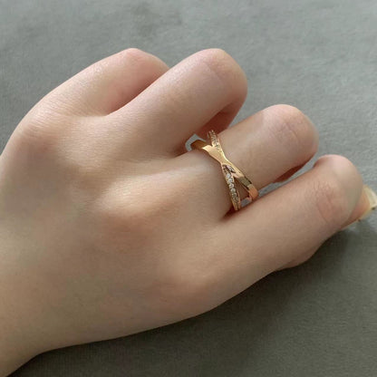[Resenly Jewelry]ATLAS X DIAMOND RING