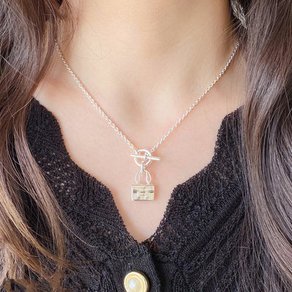 [Resenly Jewelry]CONSTANCE PEDANT SILVER NECKLACE