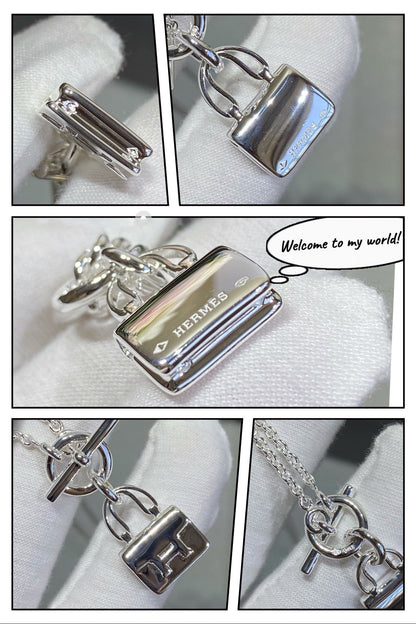 [Resenly Jewelry]CONSTANCE PEDANT SILVER NECKLACE