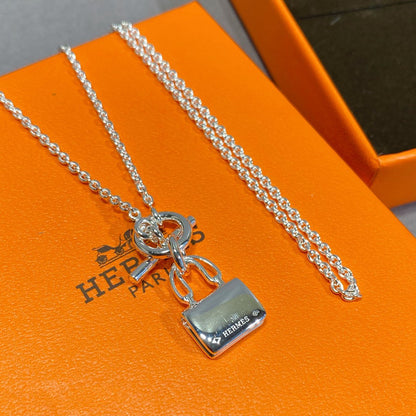 [Resenly Jewelry]CONSTANCE PEDANT SILVER NECKLACE