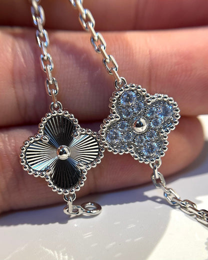 [Resenly Jewelry] CLOVER 5 MOTIF LASER BRACELET COLLECTION