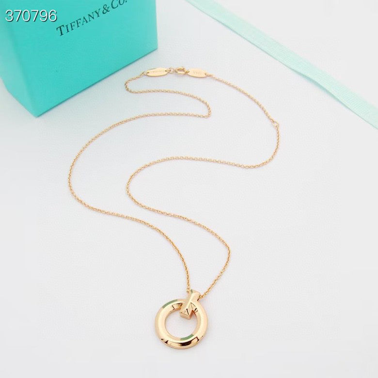 [Resenly Jewelry]T1 CIRCLE MEDIUM NECKLACE