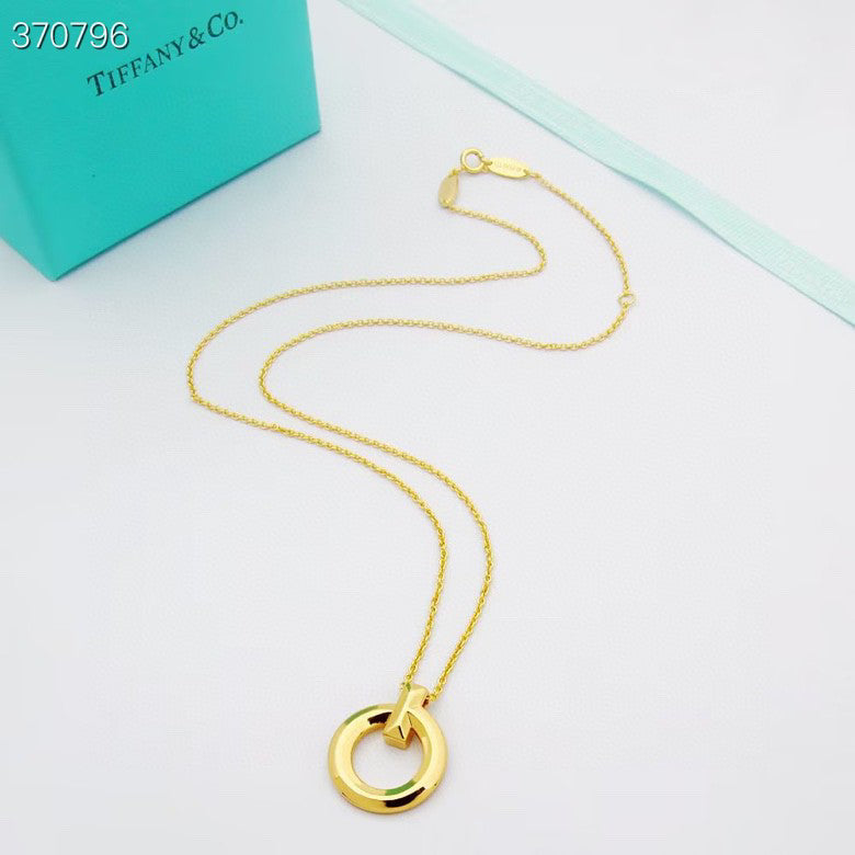 [Resenly Jewelry]T1 CIRCLE MEDIUM NECKLACE
