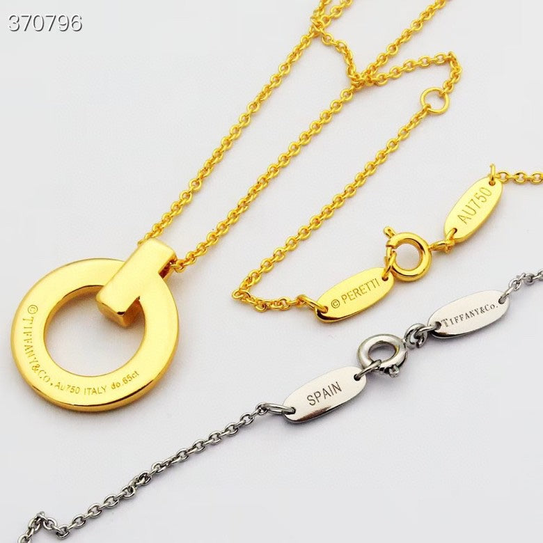 [Resenly Jewelry]T1 CIRCLE MEDIUM NECKLACE