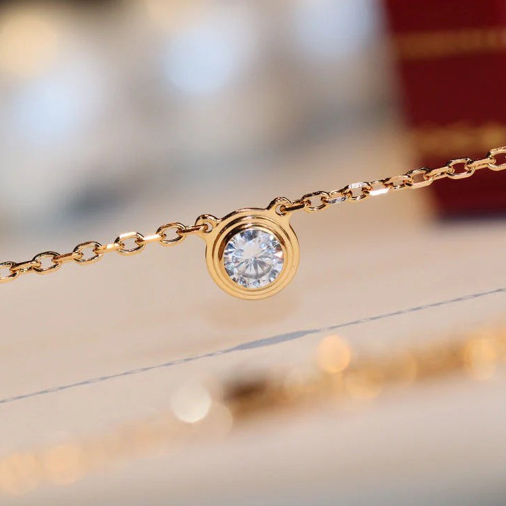 [Resenly Jewelry]DAMOUR DIAMOND NECKLACE