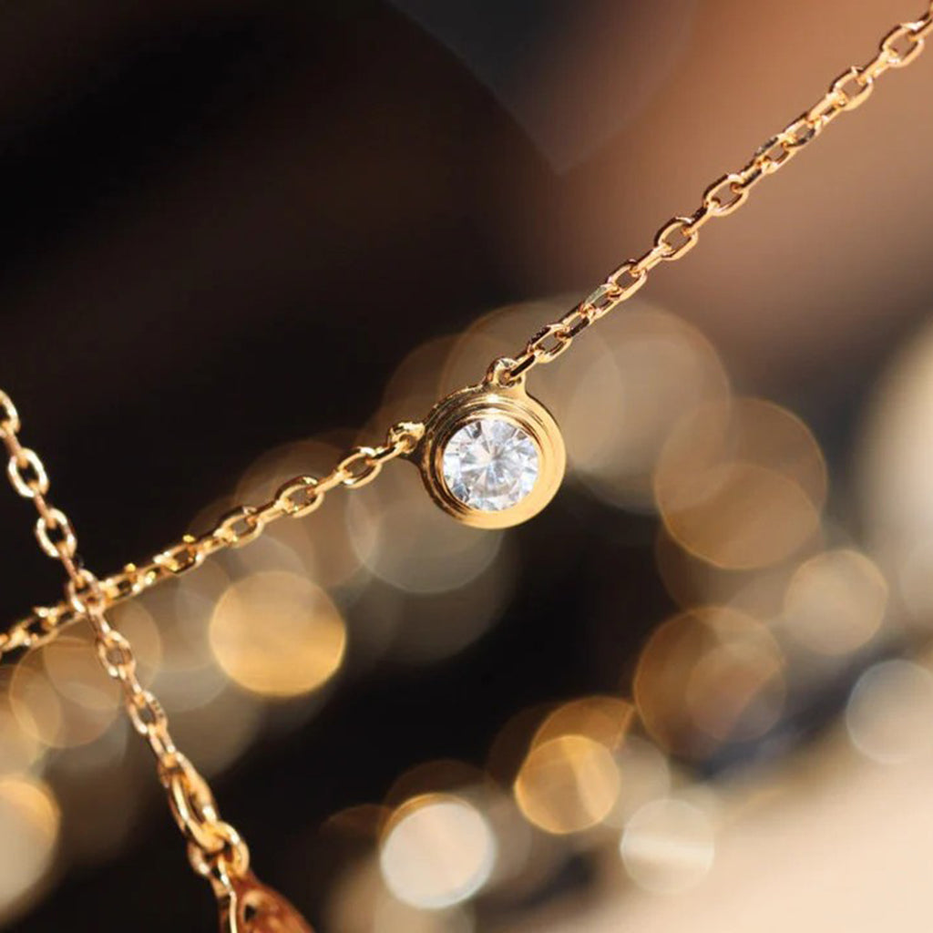 [Resenly Jewelry]DAMOUR DIAMOND NECKLACE
