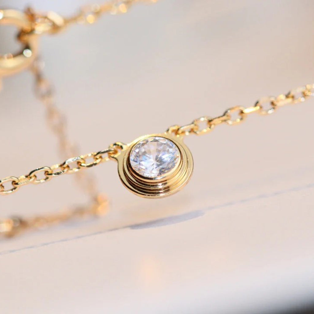 [Resenly Jewelry]DAMOUR DIAMOND NECKLACE
