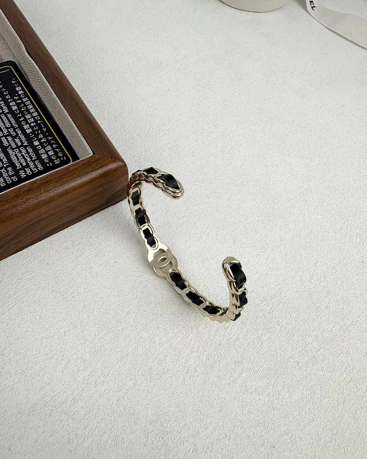 [Resenly Jewelry]Double C Open Bangle