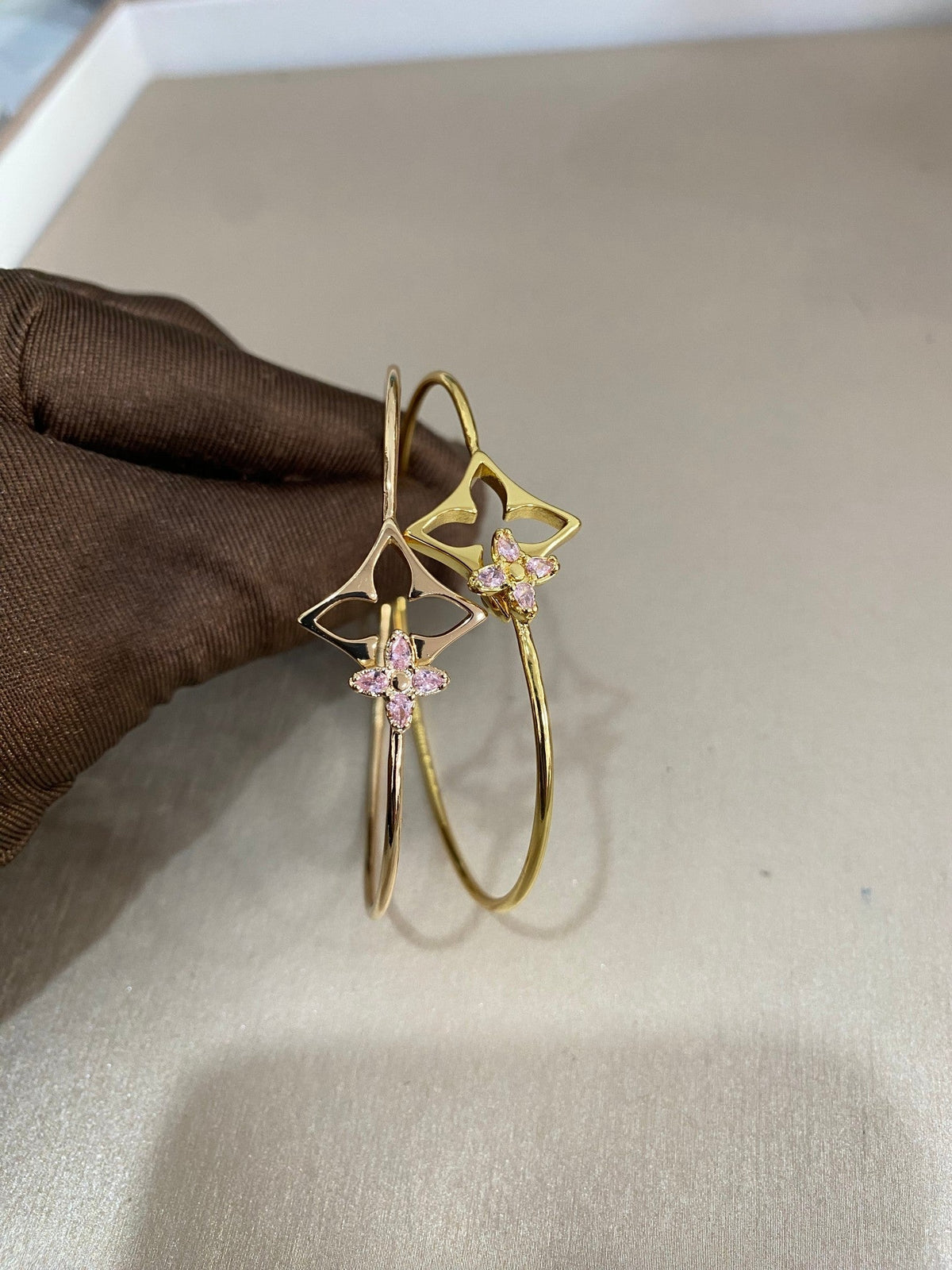 [Resenly Jewelry]Pink Diamond Bracelet