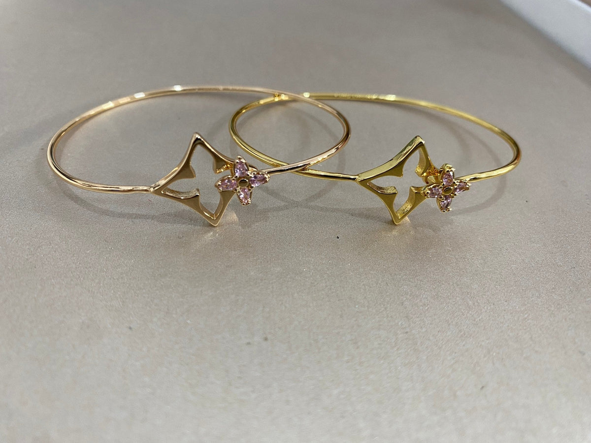[Resenly Jewelry]Pink Diamond Bracelet