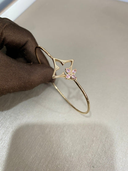 [Resenly Jewelry]Pink Diamond Bracelet