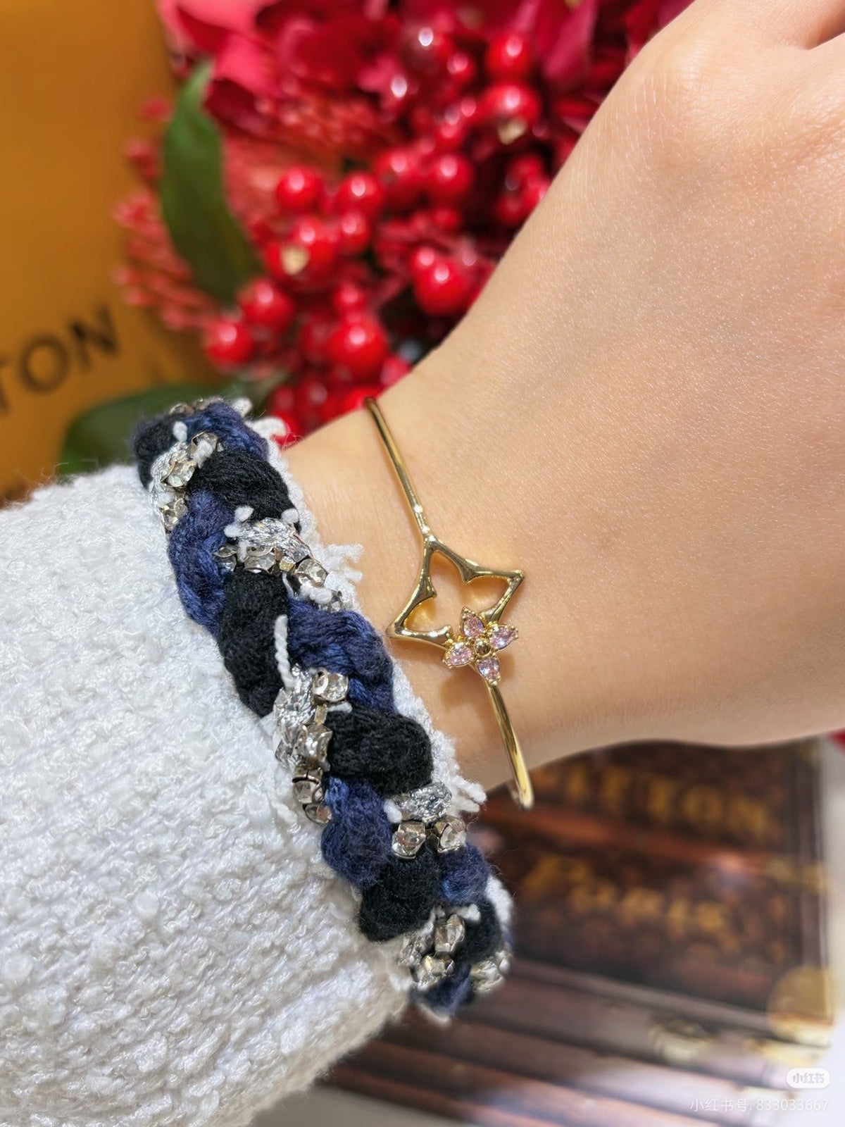 [Resenly Jewelry]Pink Diamond Bracelet