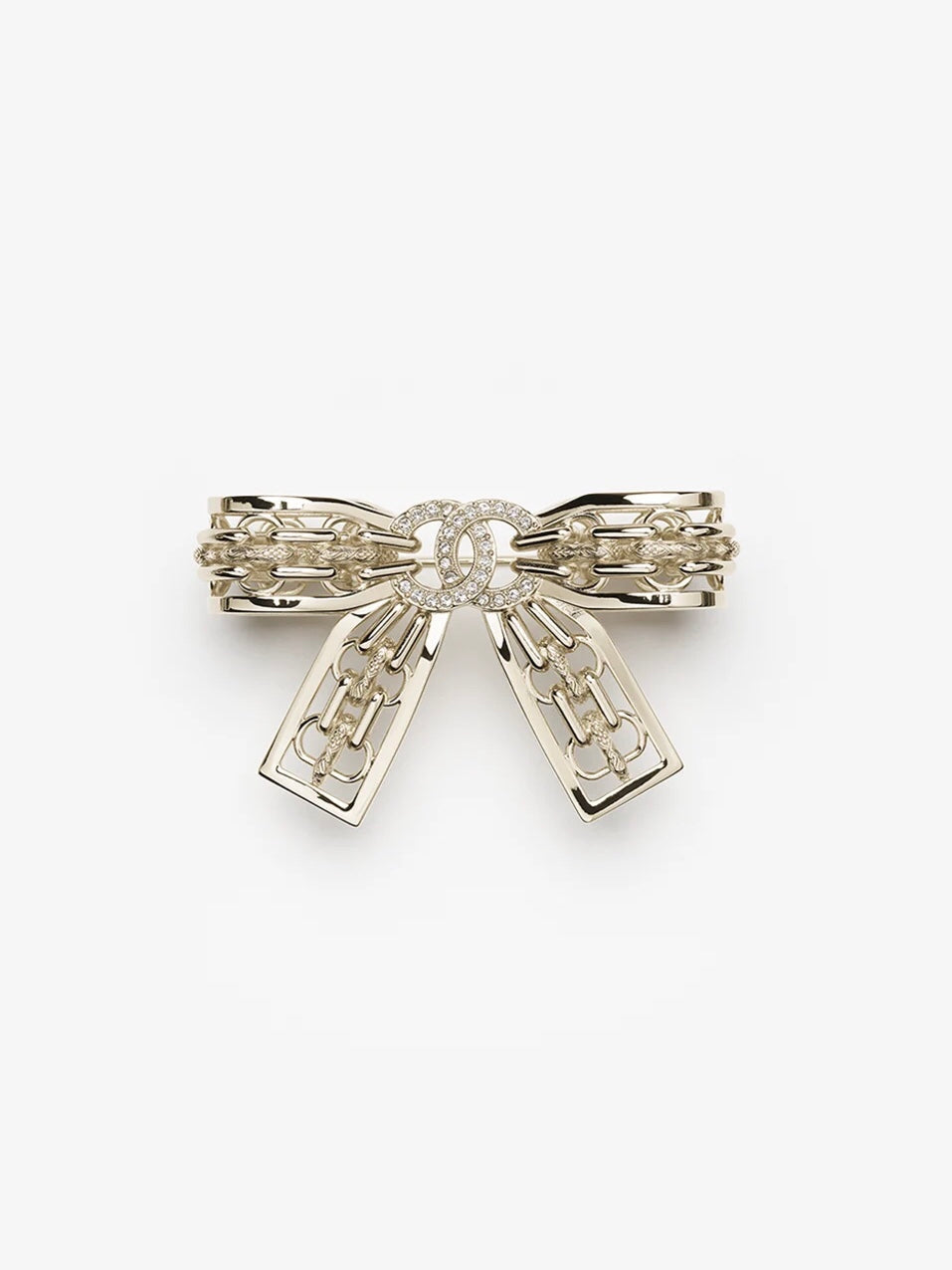 [Resenly Jewelry]25K Hollow Bow Brooch
