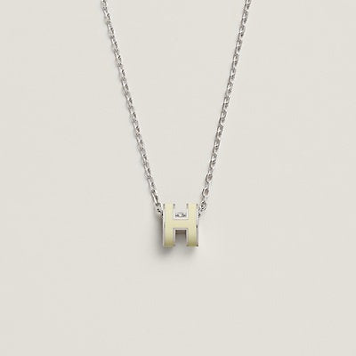 [Resenly Jewelry]HM CLIC YELLOW ENAMEL GOLD NECKLACE