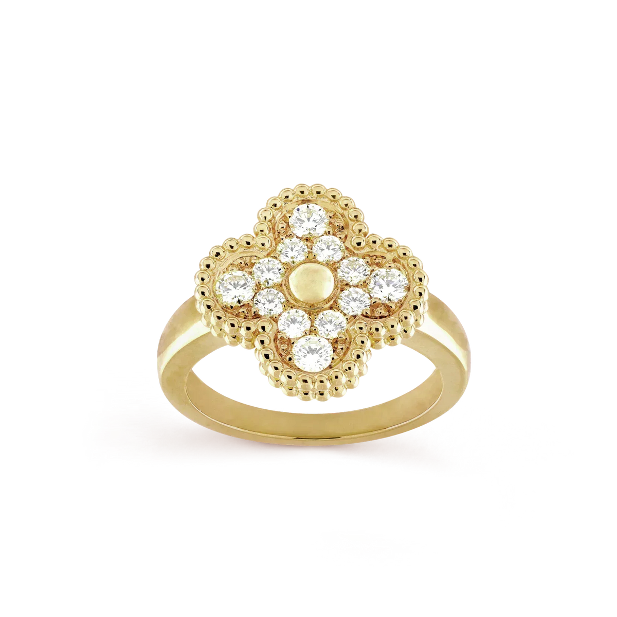 [Resenly Jewelry]CLOVER DIAMOND RING