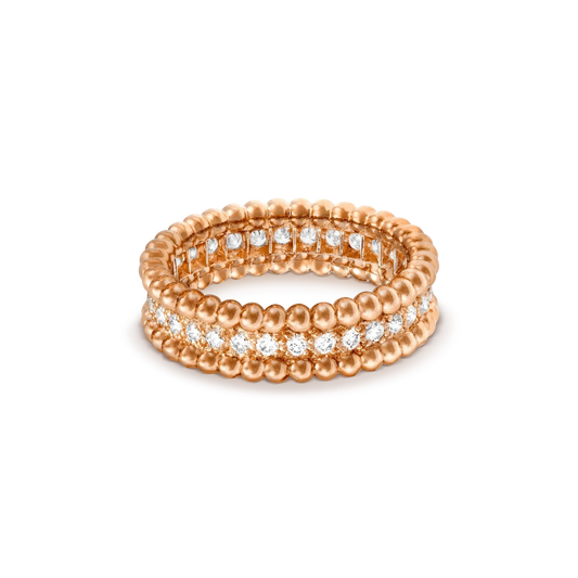 [Resenly Jewelry]PERLEE DIAMOND ROSE GOLD RING